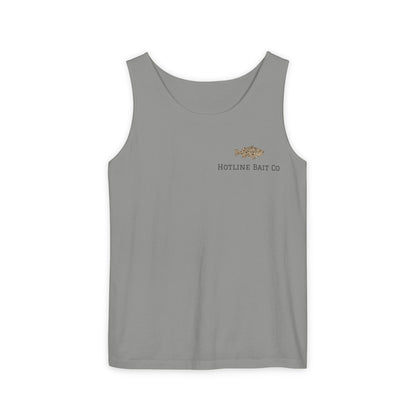 Dog & Fish Logo Tank Top — "Hotline Bait Co." Fishing Tank