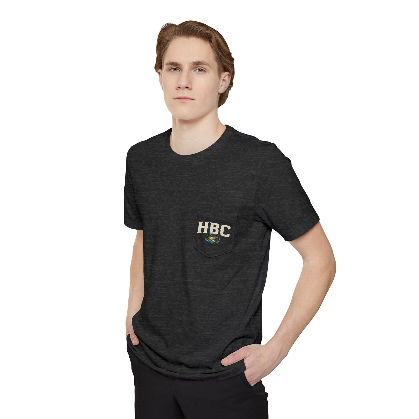 Hotline Bait Co. Pocket T-Shirt — Fishing Graphic Tee