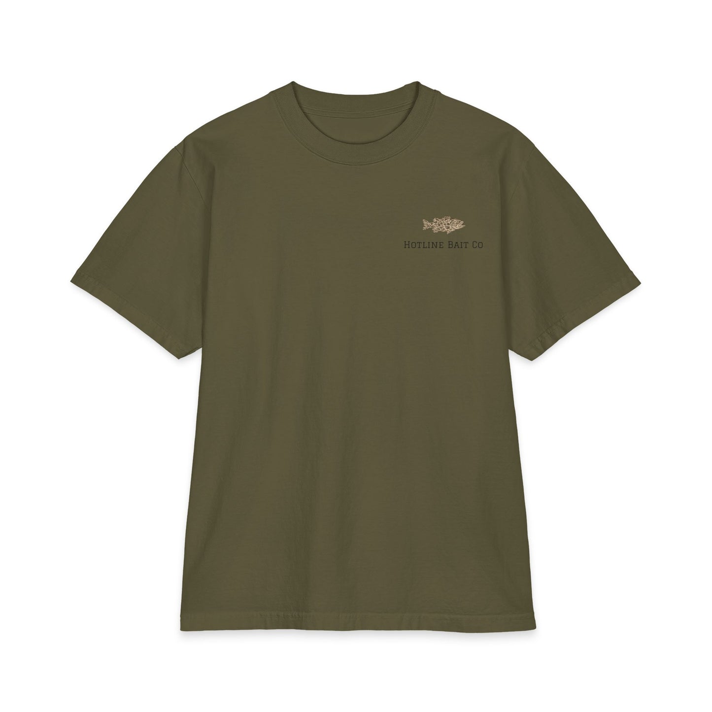 Hotline Bait Co. Labrador T-Shirt — Vintage Fishing Dog Tee