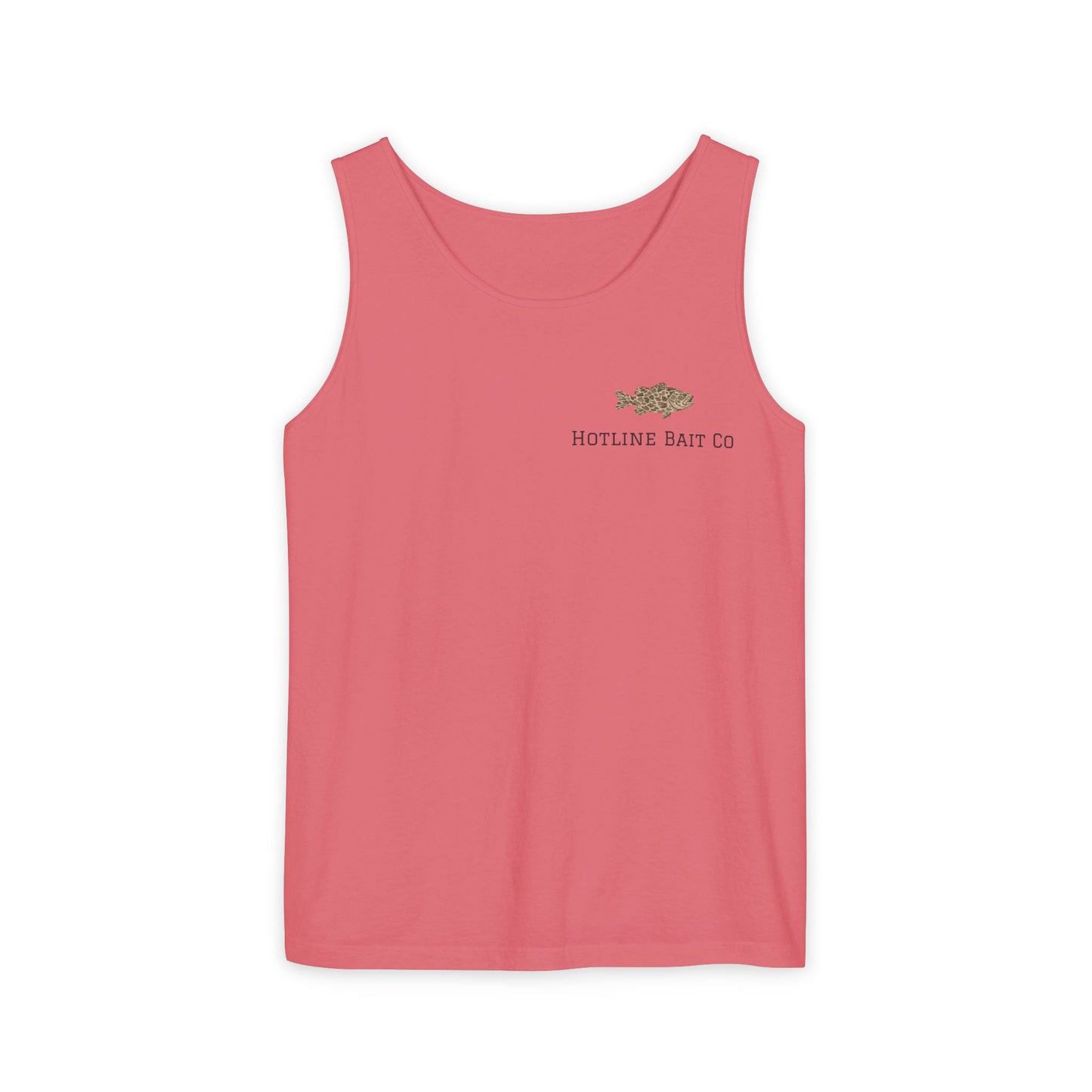 Dog & Fish Logo Tank Top — "Hotline Bait Co." Fishing Tank