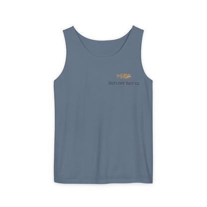 Dog & Fish Logo Tank Top — "Hotline Bait Co." Fishing Tank