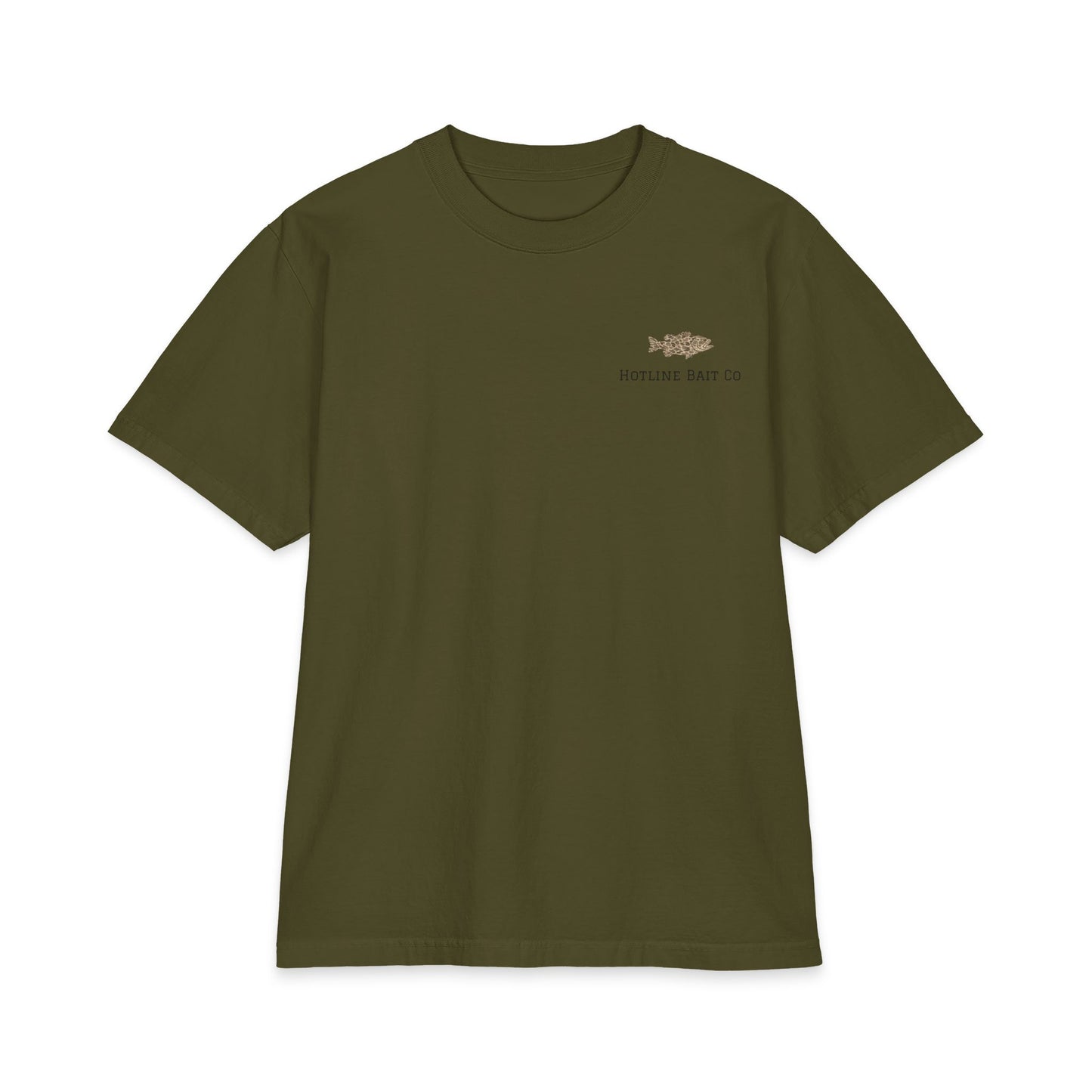 Hotline Bait Co. Labrador T-Shirt — Vintage Fishing Dog Tee
