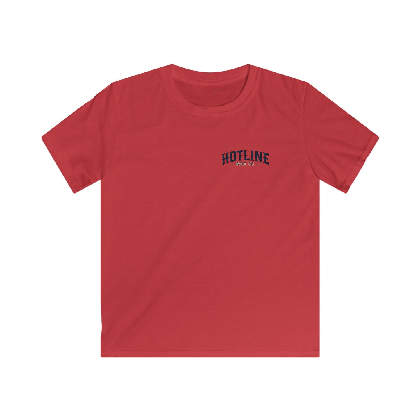Kids Tee — 'Hotline Bait Co.' Fishing Graphic Shirt