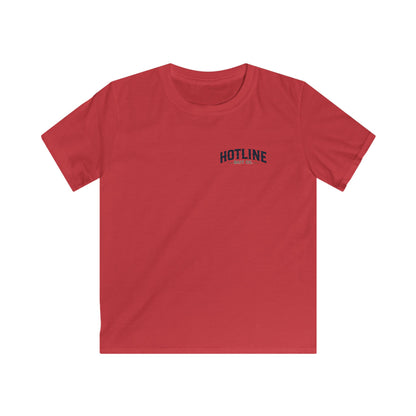 Kids Tee — 'Hotline Bait Co.' Fishing Graphic Shirt