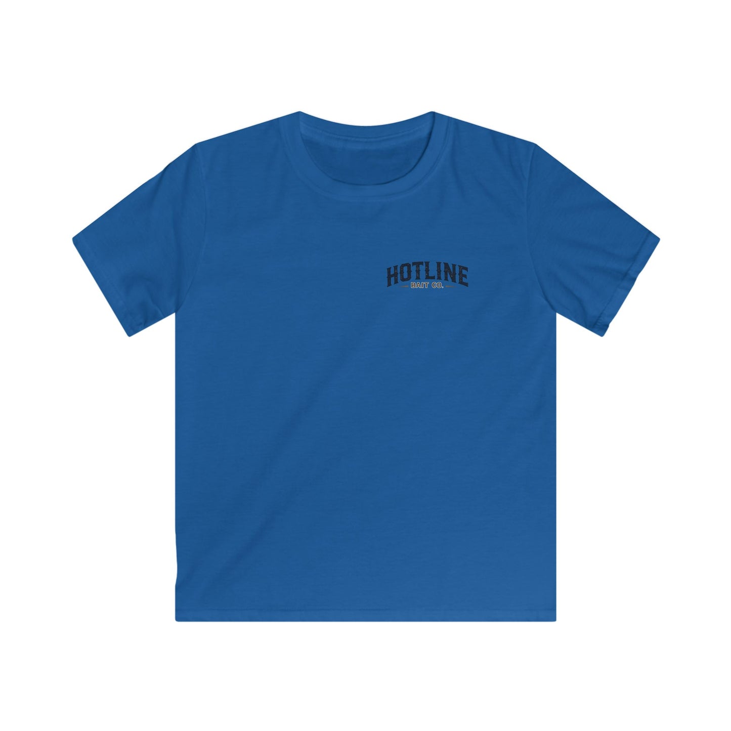Kids Tee — 'Hotline Bait Co.' Fishing Graphic Shirt