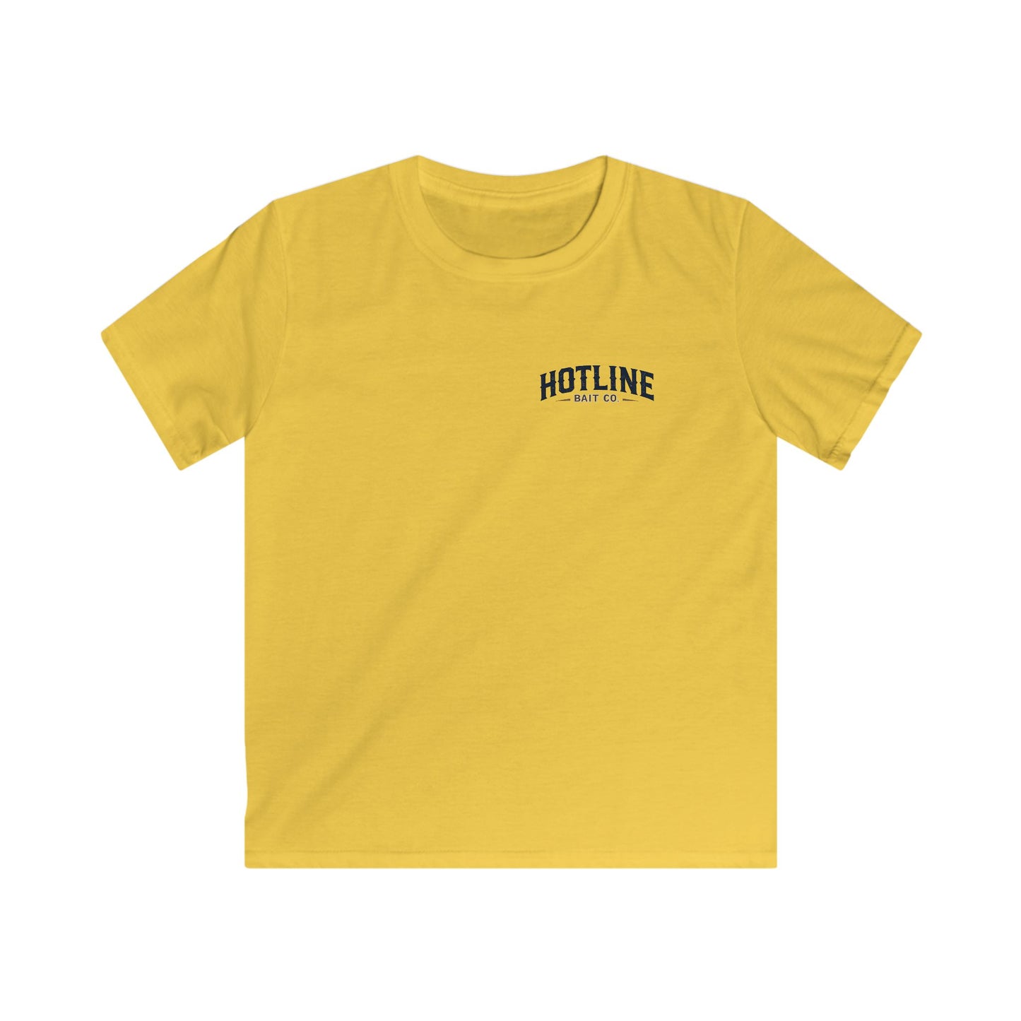 Kids Tee — 'Hotline Bait Co.' Fishing Graphic Shirt